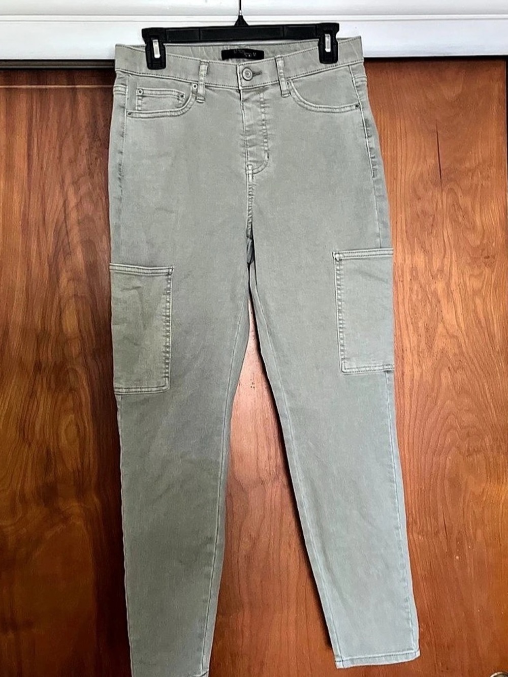 Cosmic Blue Love Brooks Cargo Skinny Pant Green